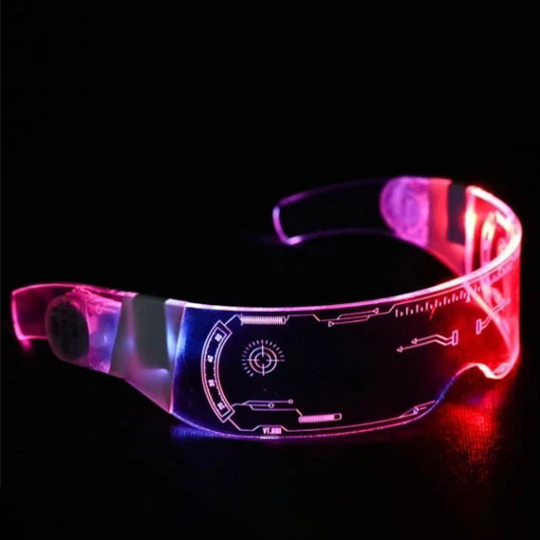 (SUMMER HOT SALE- Save 50% OFF, Arrival in 3-7 days) 7 Colors LED Light UP Glasses