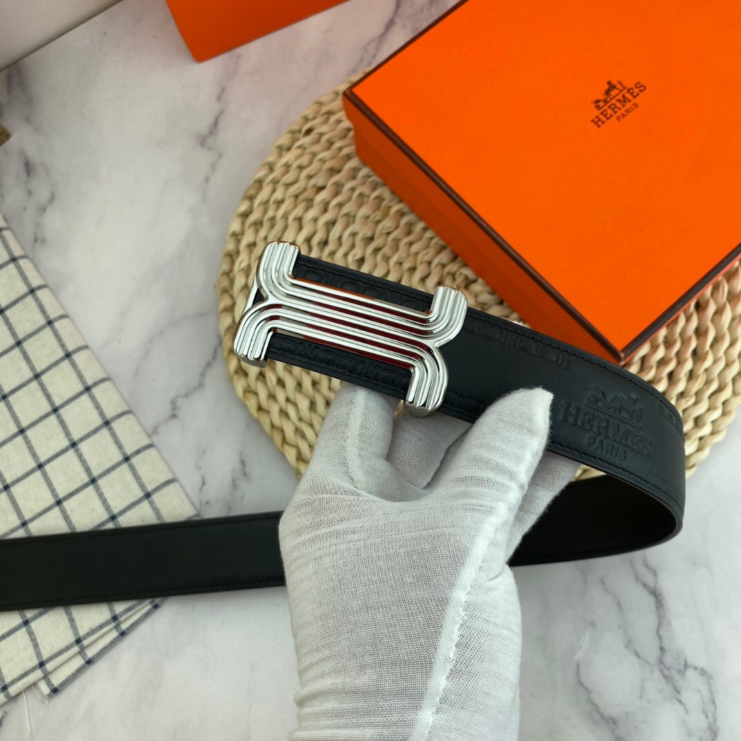 Hermès Special Leather Belt Series Width 3.8CM