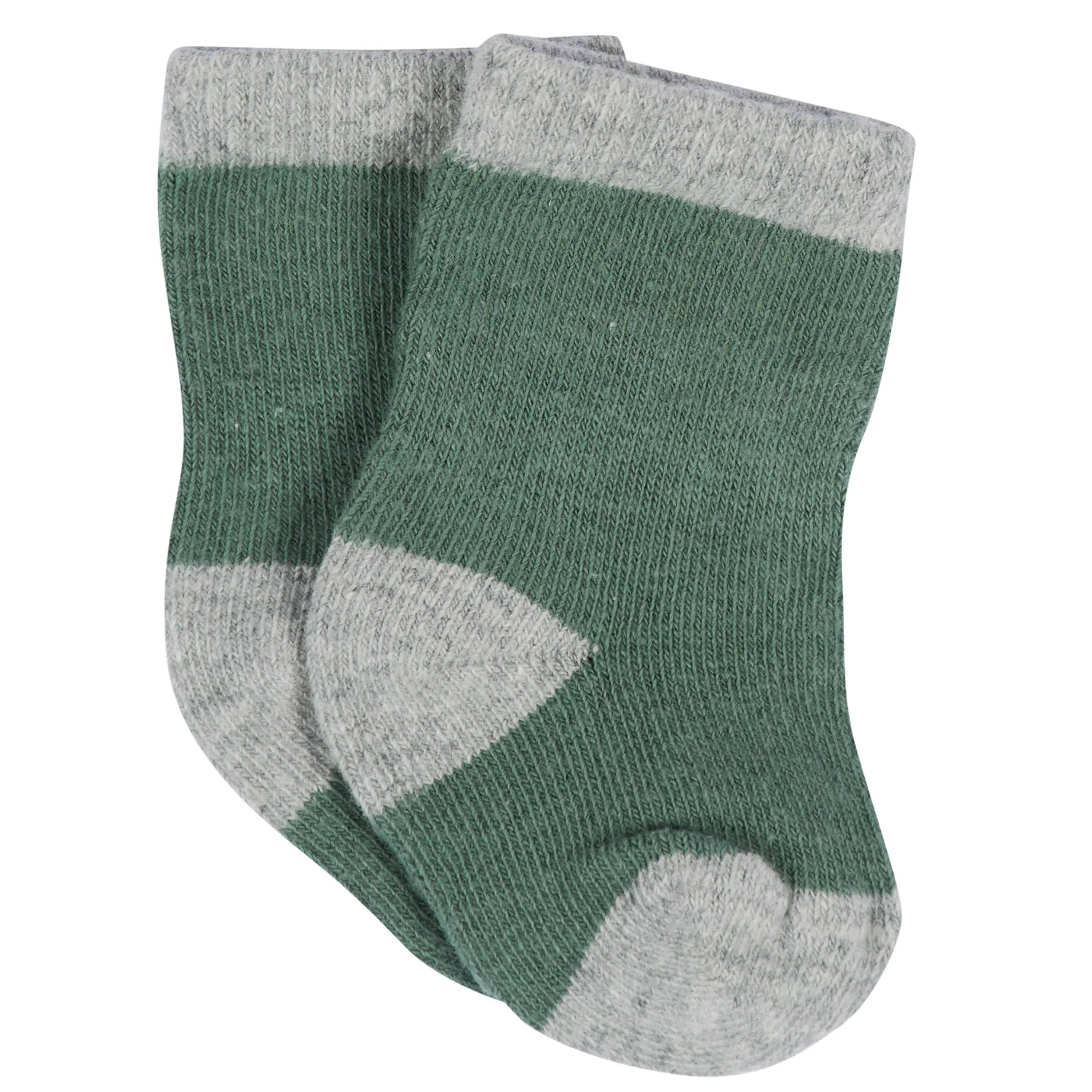 12-Pack Baby & Toddler Boys Unbearably Cute Jersey Crew Wiggle Proof Socks