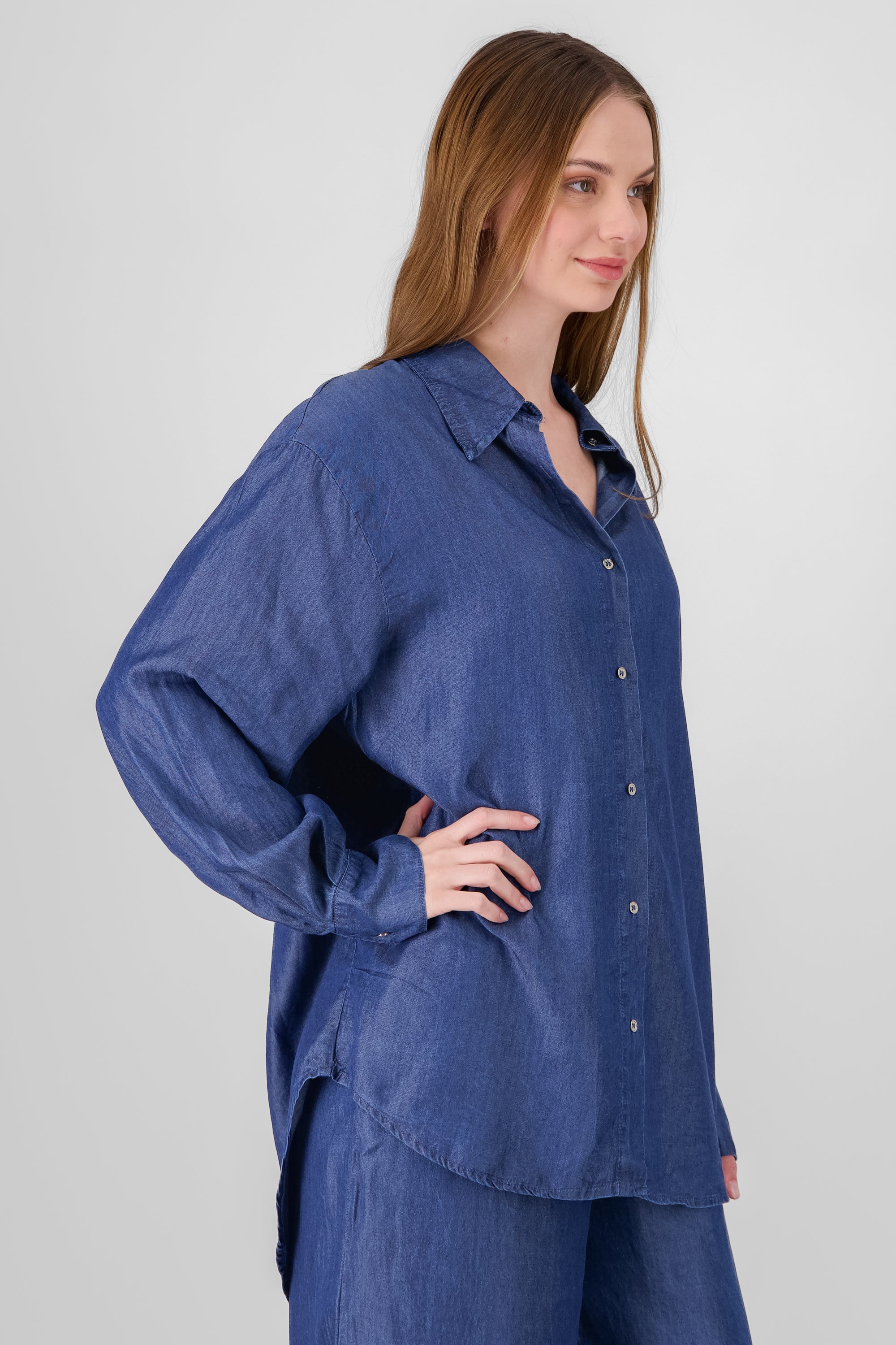 Denim Oversized Shirt