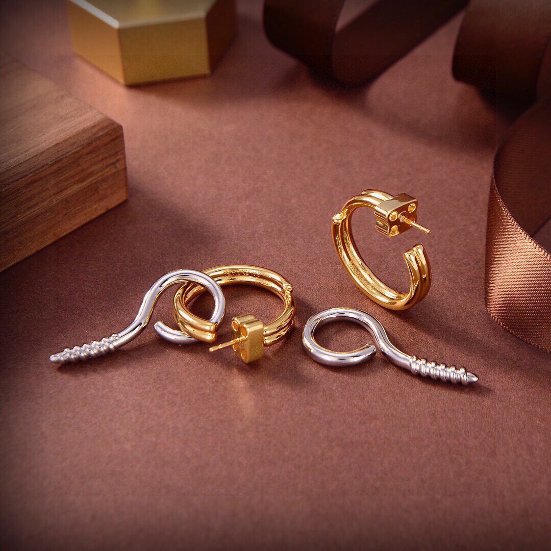 Balenciaga new screw earrings