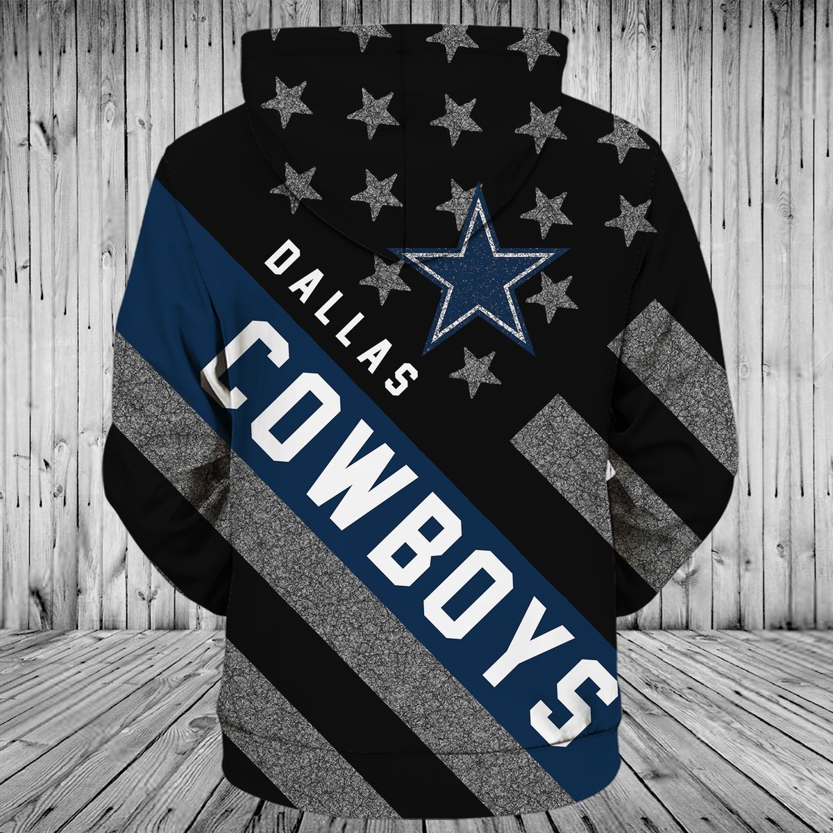 COWBOYS 3D HOODIE FLAG2