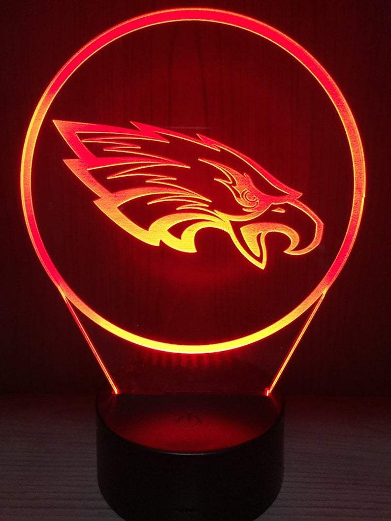 PHILADELPHIA EAGLES 3D LED LIGHT LAMP