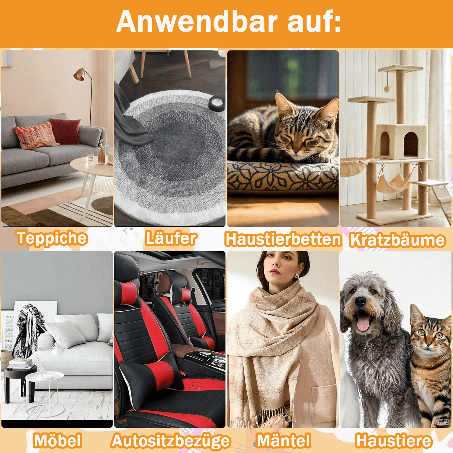 🔥Letzter Tag 49% Rabatt🔥Handschuhe zur Tierhaarentfernung