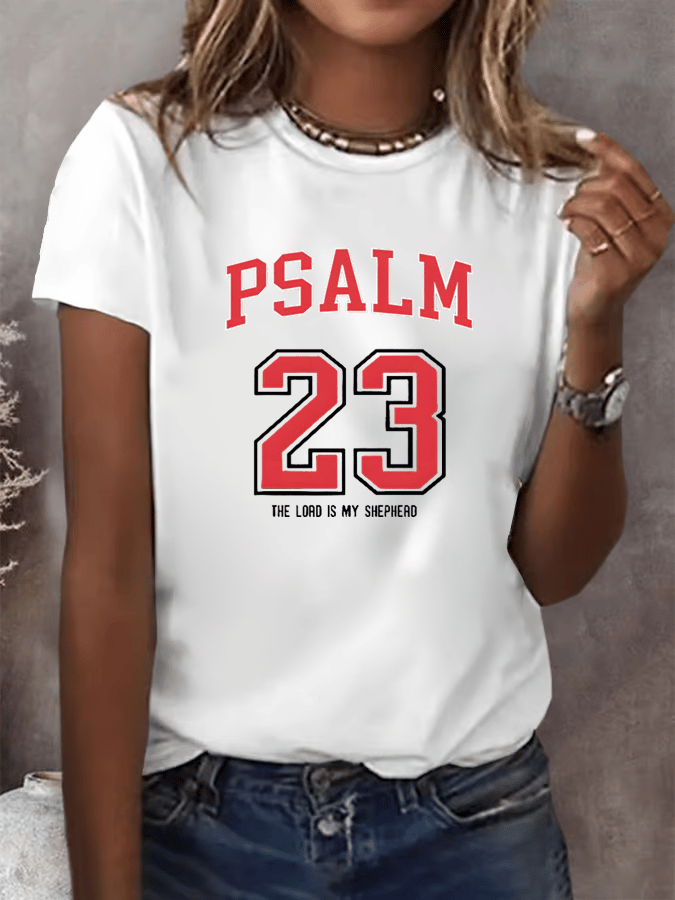 🔥Hot Sale Picks 🔥Women's Christian Psalm 23 T-Shirt