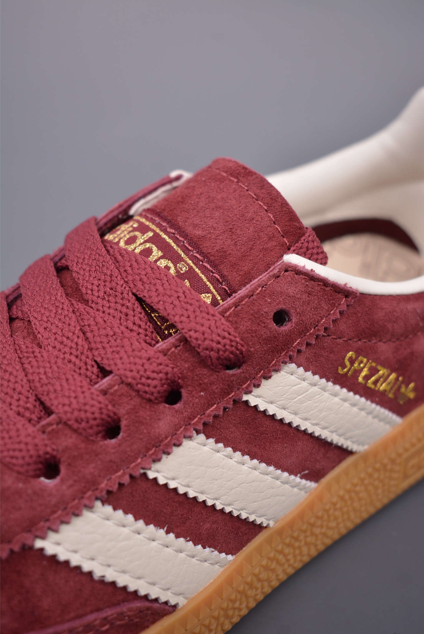 Adidas Originals Handball SPZL Suede Wine Red Off-White JI1020