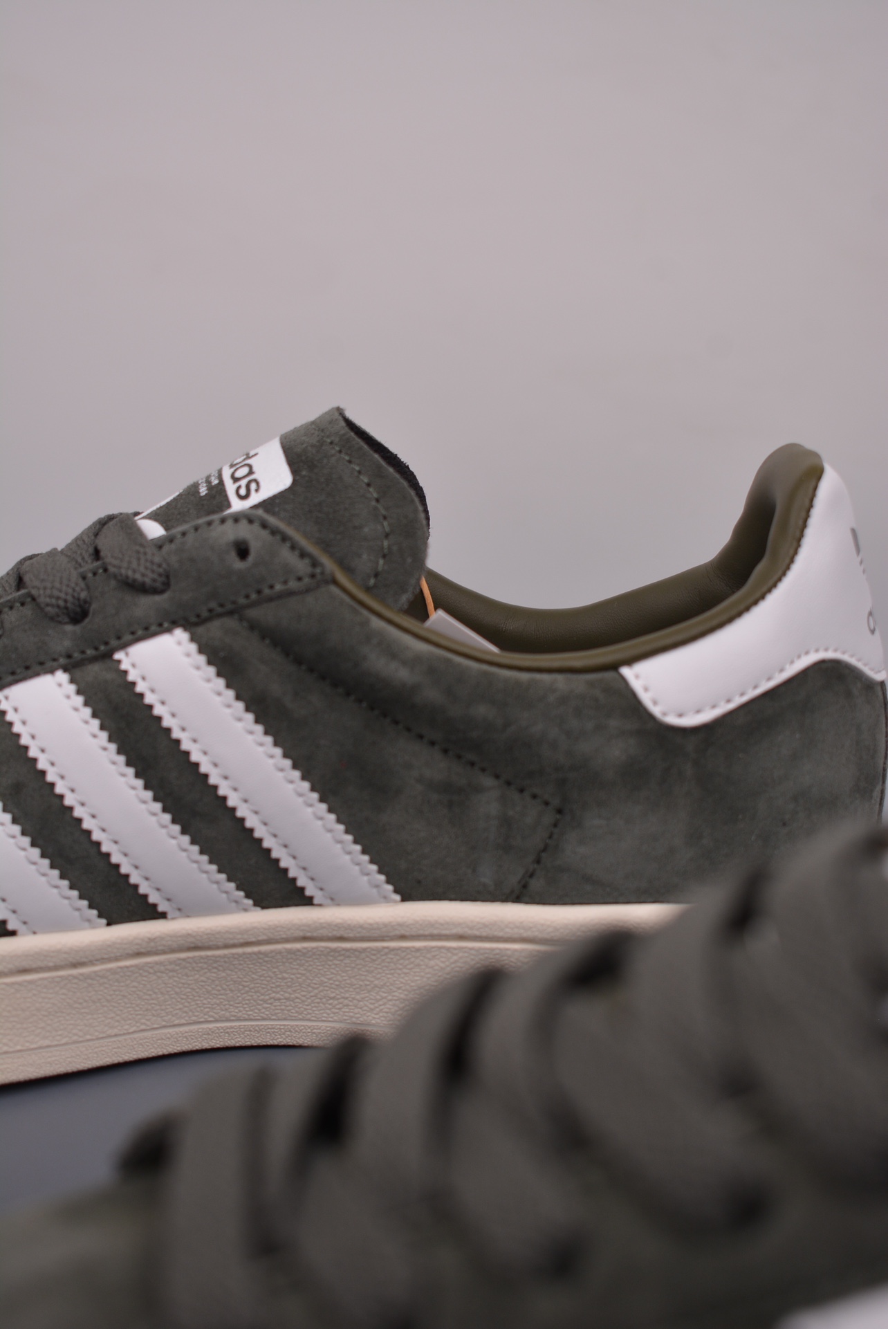 Adidas Originals Campus Suede Iron Grey White CM8445