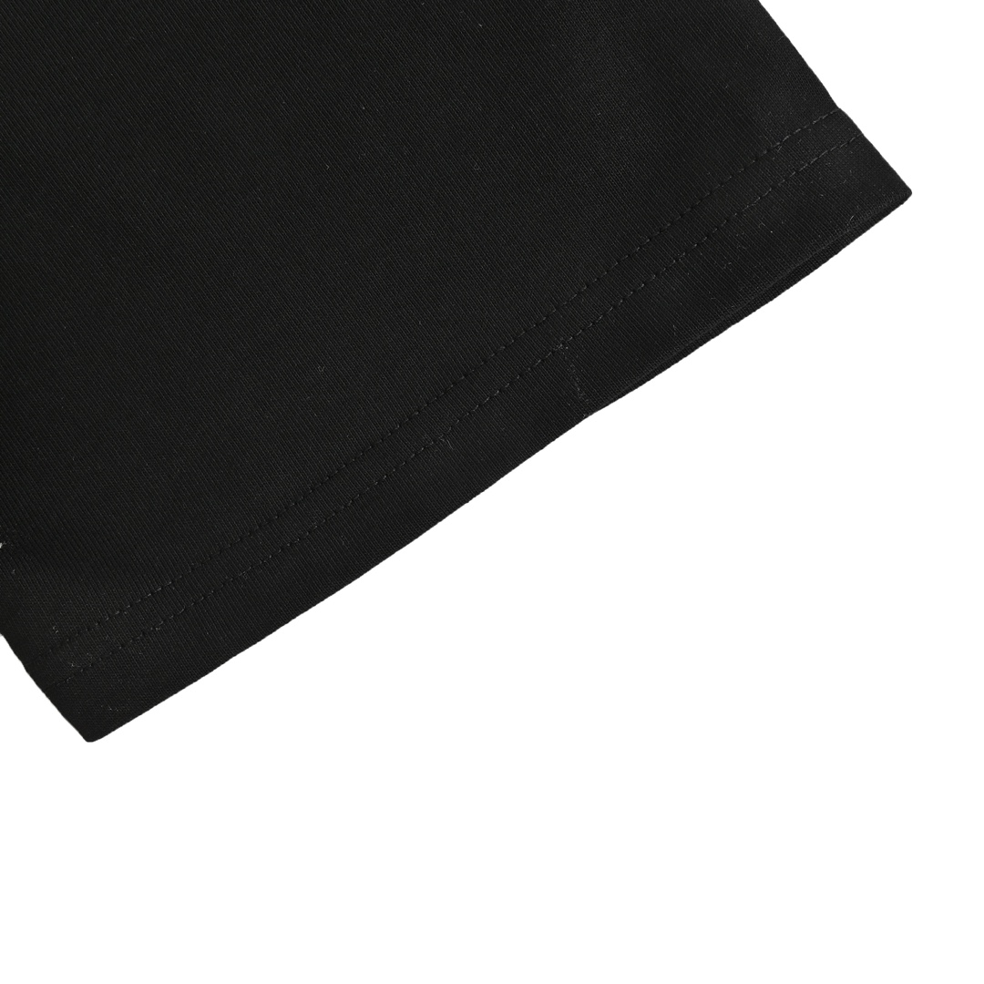 Louis Vuitton 24ss chest embroidered lettering short sleeves