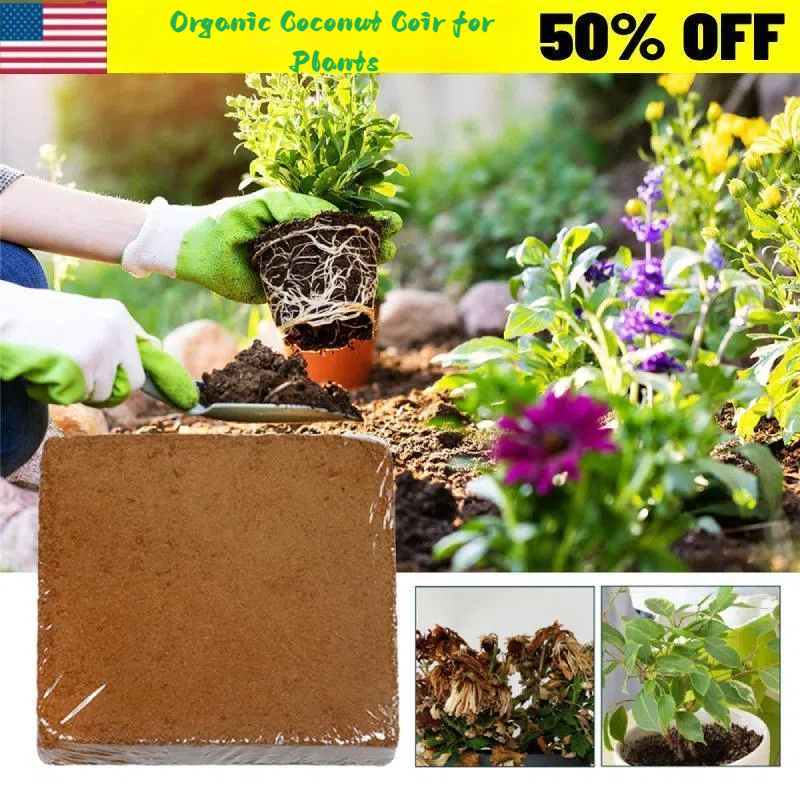 🔥Hot Sale Promotion 50% OFF - 🌱Organic Coconut Coir for Plants