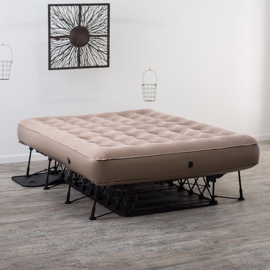 (Special discount) Portable and fast inflating Inflatable bed with supporte