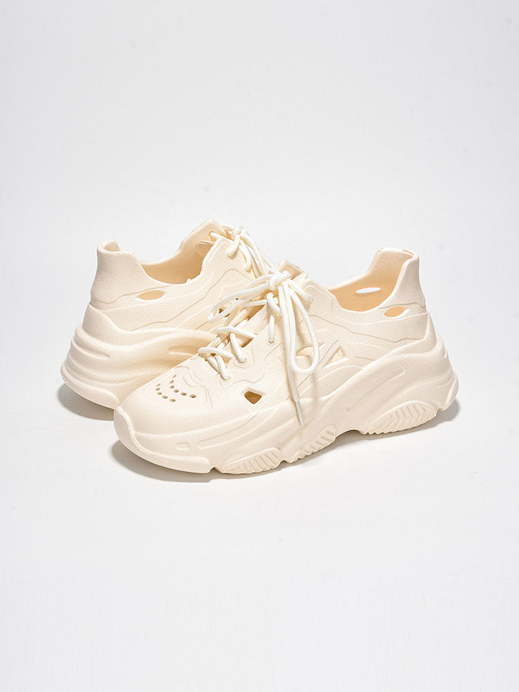 Soft EVA Lace-up Sneakers