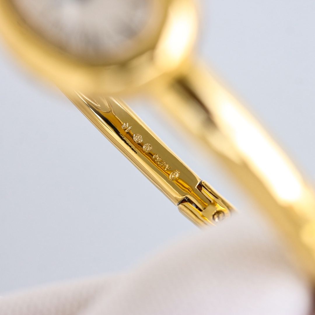 Cartier Bathtub Gold Bracelet Watch