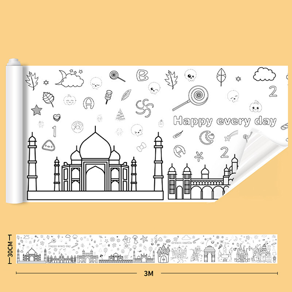 (🌲Early Christmas Sale- SAVE 49% OFF)CHILDREN'S COLORING ROLL-⏰BUY 3 GET 12% OFF & FREE SHIPPING