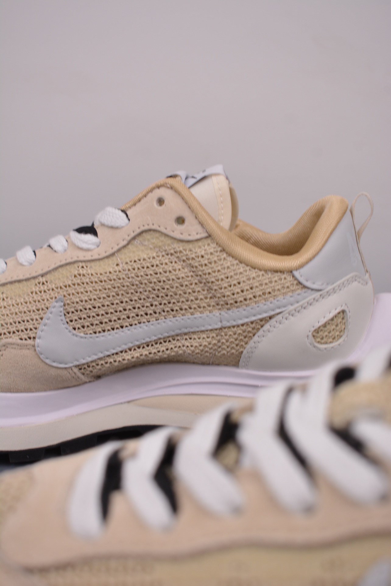 Sacai x Nike VaporWaffle 3.0 Khaki Black CV1363-108