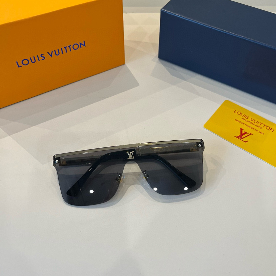 Louis Vuitton half-rim sunglasses