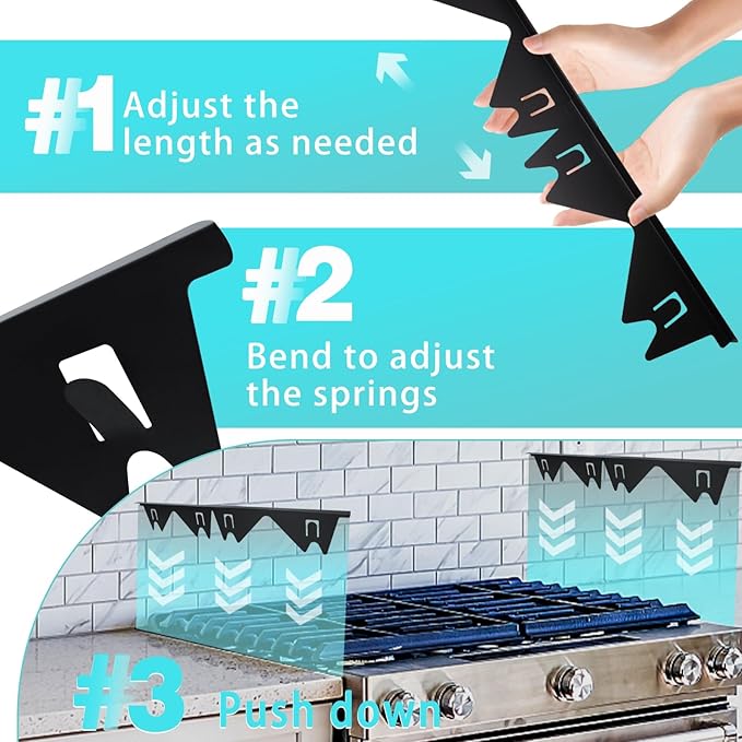 🔥New Year Sale 49% OFF - 🎁Retractable Stainless Steel Stove Gap Covers