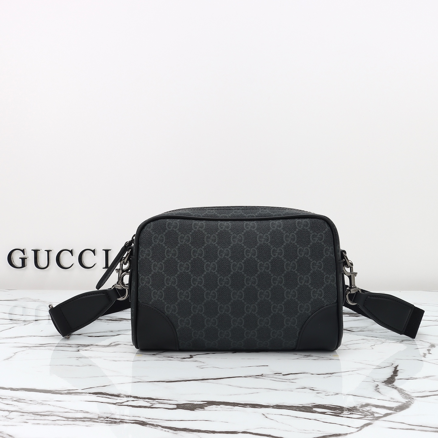 Gucci GG Emblem small crossbody bag 821155 FAED4 1000