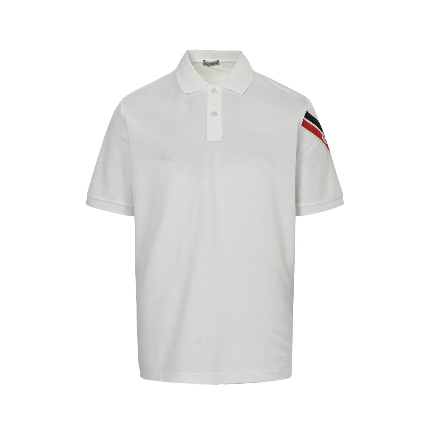 Moncler 25ss cuff webbing polo short sleeves