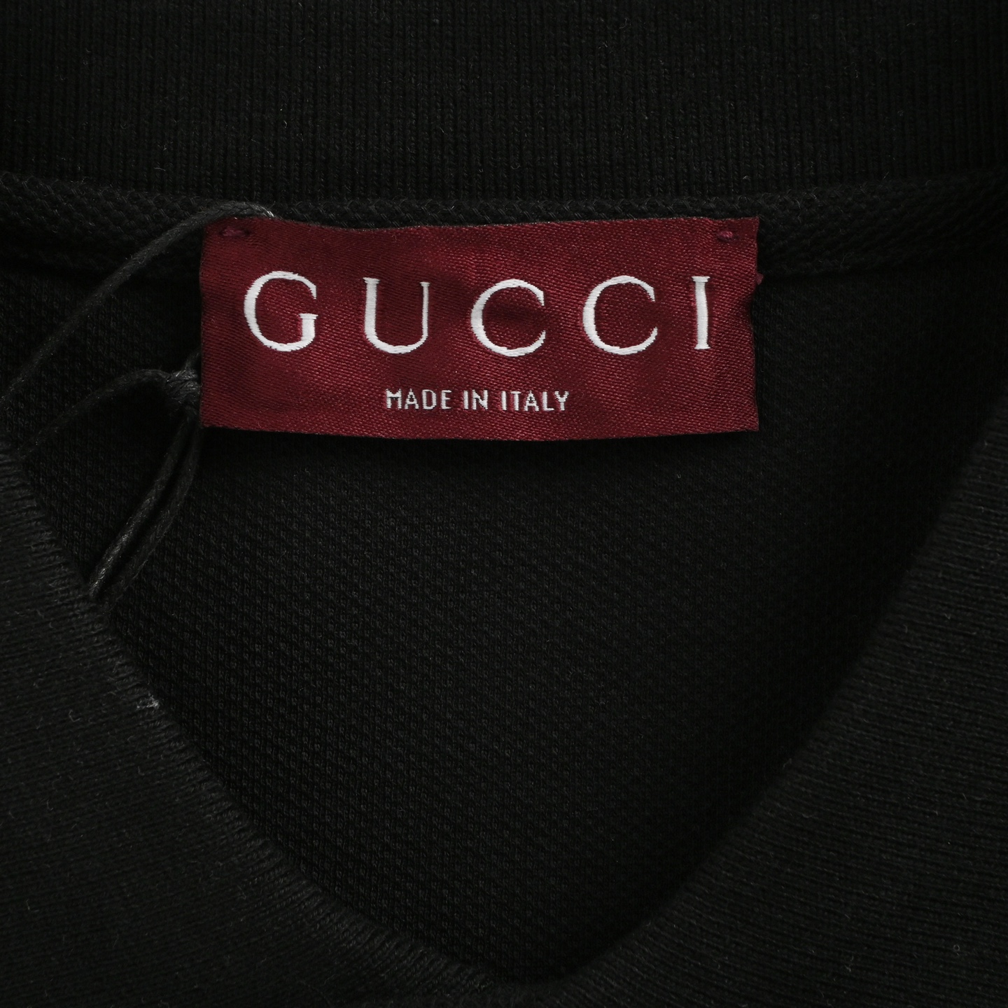 Gucci 25ss embroidered pocket polo short sleeve
