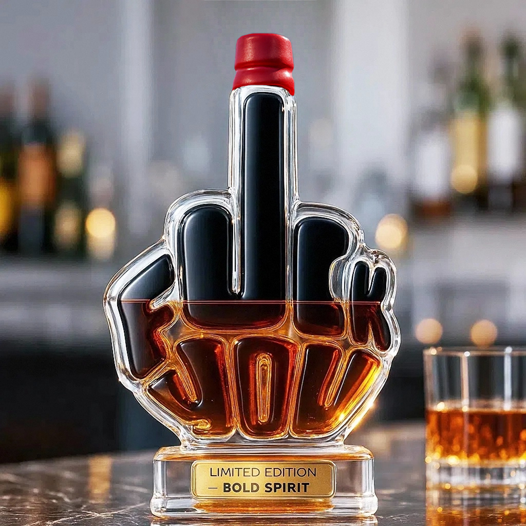 🖕 The Bold Spirit Whiskey Decanter — LIMITED EDITION