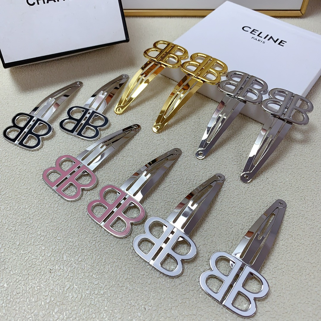 Balenciaga BB hair clip