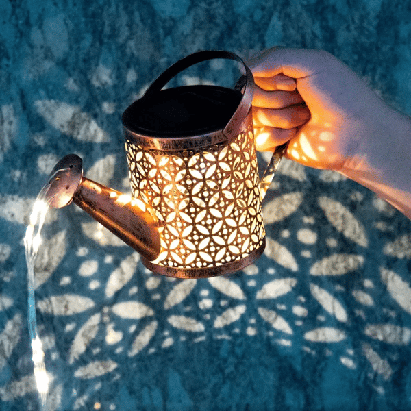 Solar Waterfall Lights💐