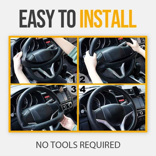 (🔥Last Day Promotion-SAVE 60% OFF)-Car Steering Wheel Protective Cover