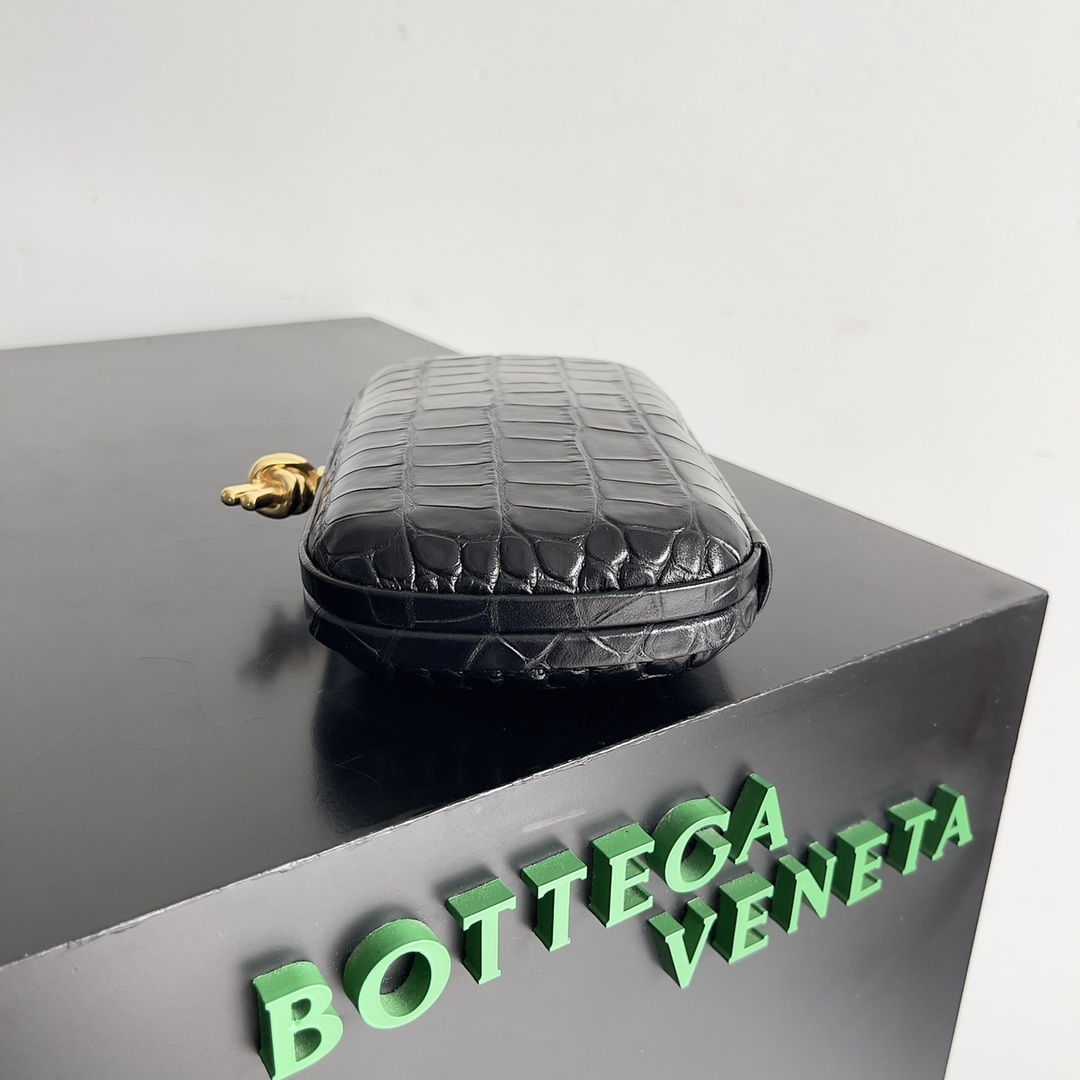Bottega Veneta crocodile pattern evening bag 737205
