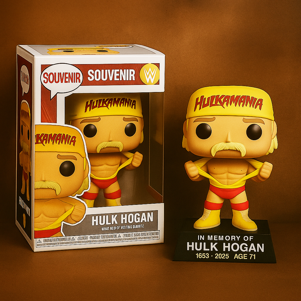 Hulk Hogan Commemorative Pop! Figure - In Memory 1953-2025
