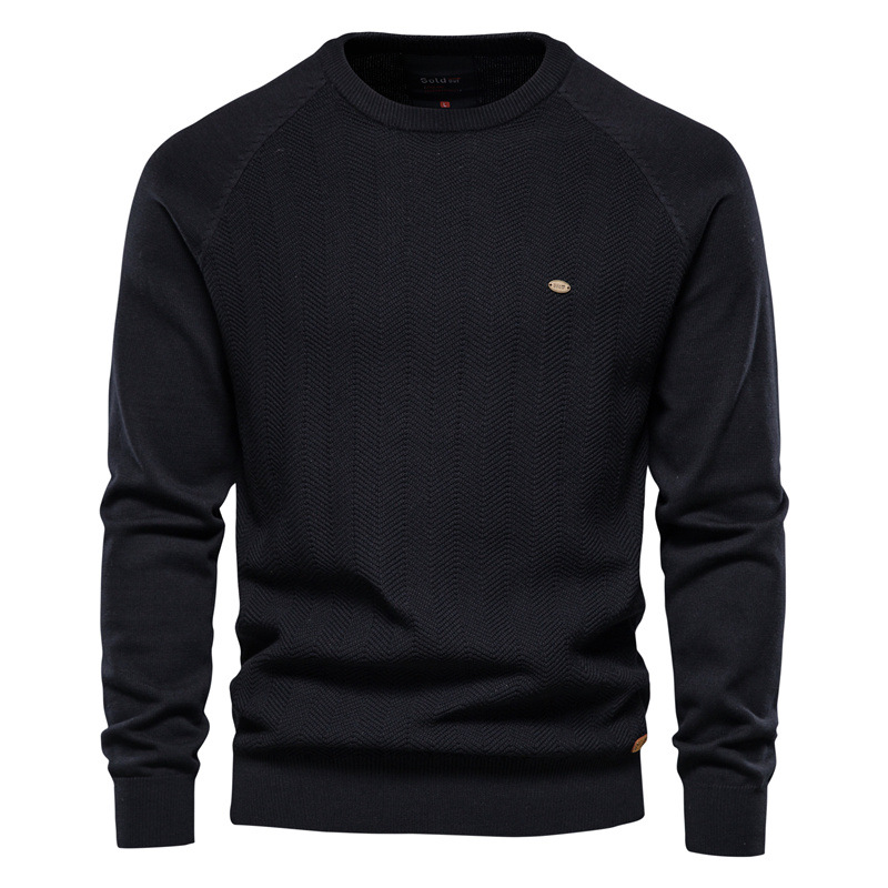 Harding Cotton Drop Retro Sweater