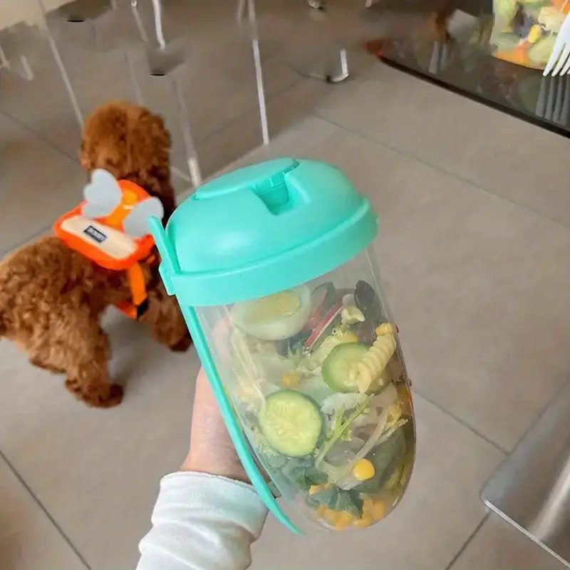 🍴Keep Fit Salad Meal Shaker Cup