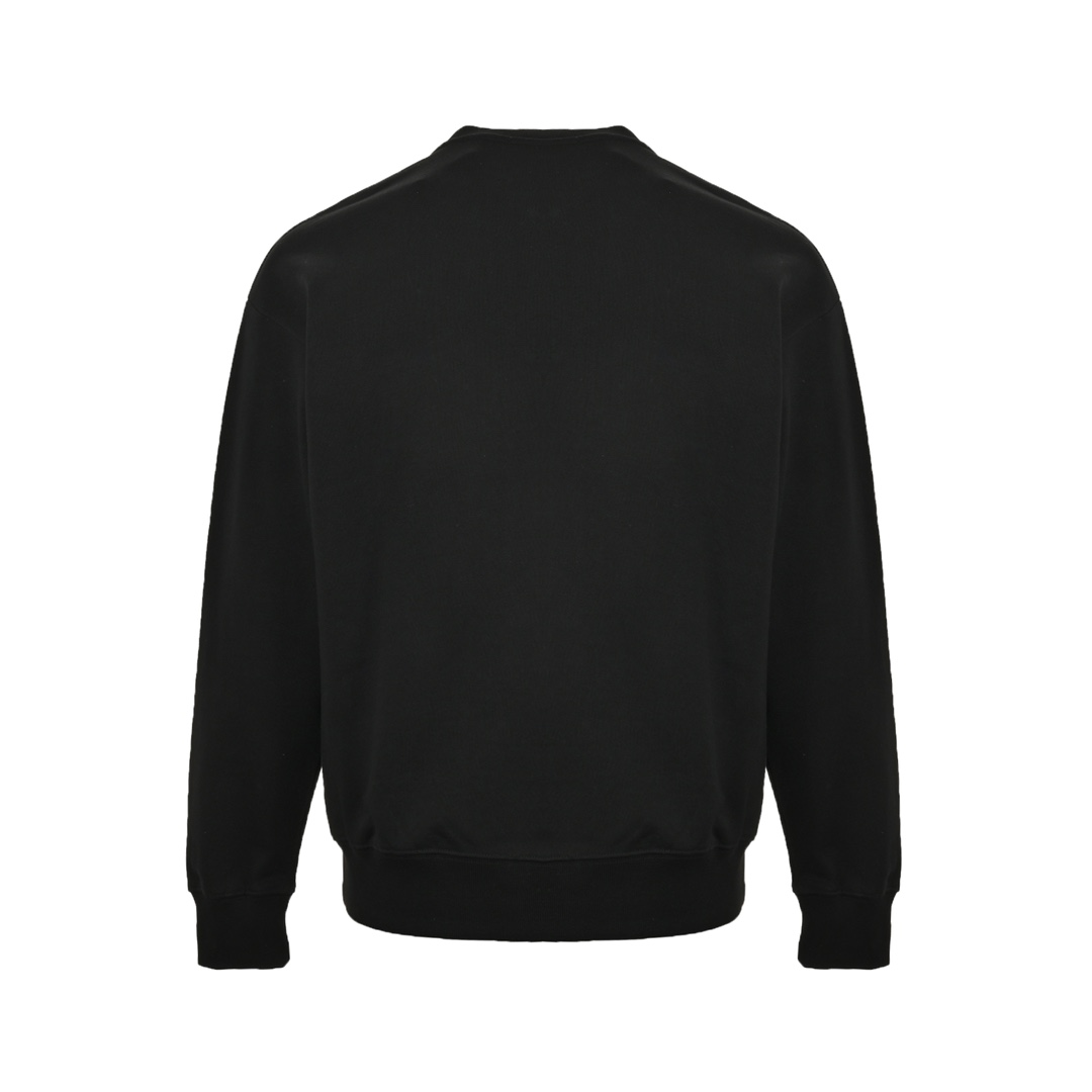 Balenciaga 24Fw Hand-painted Double B Print Crew Neck Sweatshirt
