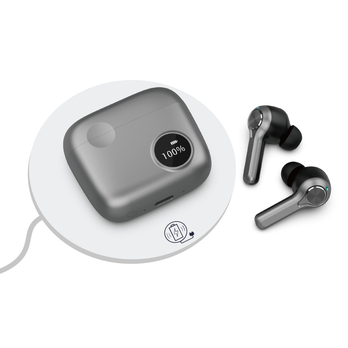 TONSTEP Wireless Noise-cancelling Hi-Fi Stereo Sound Earbuds 5.3