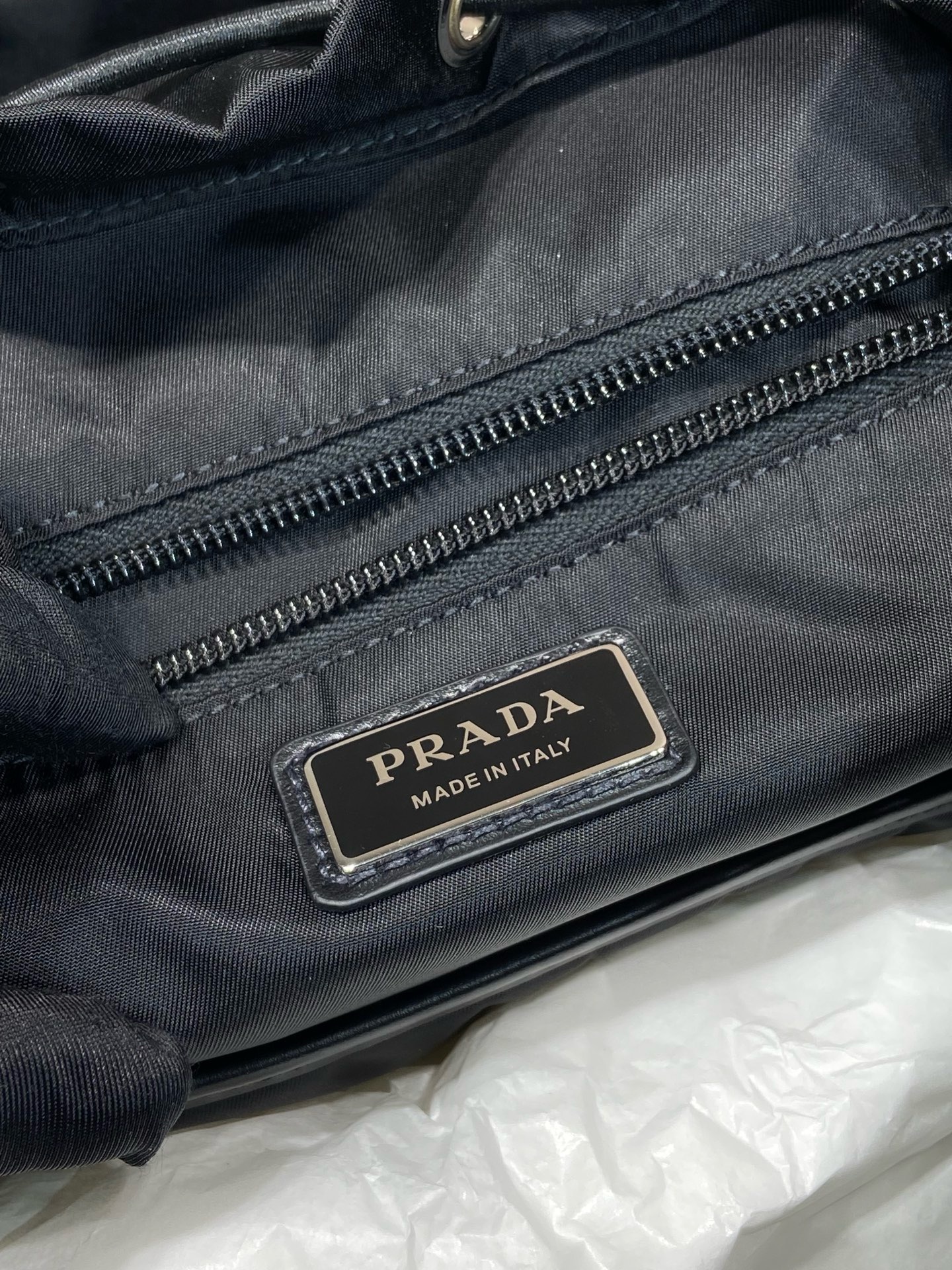 Prada nylon fabric backpack 2VZ108