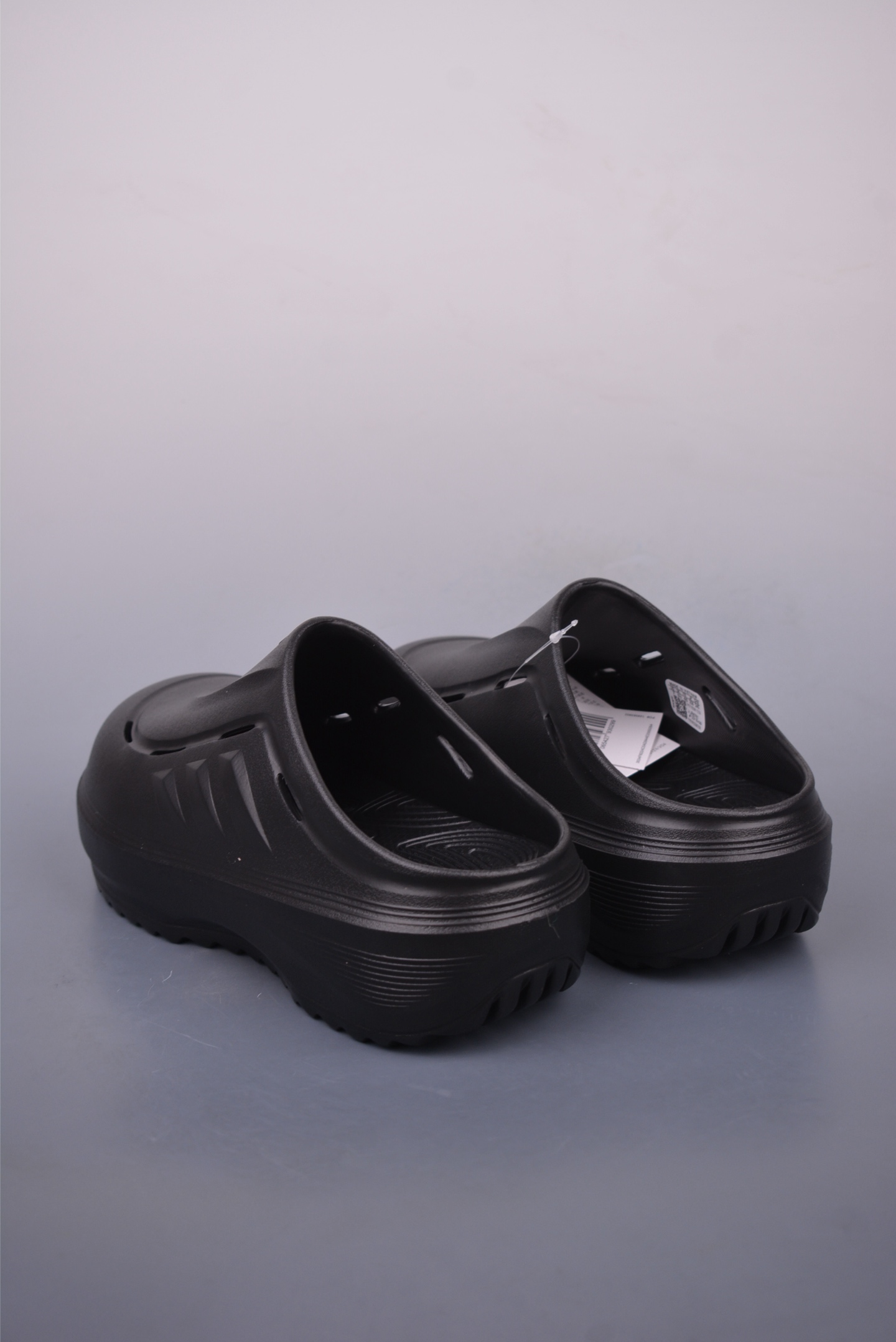 Adidas Ozwave Clog Slides All Black JR6761