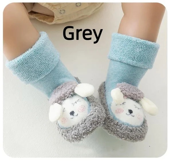 Baby Cartoon Plush Cotton Toddler Shoes