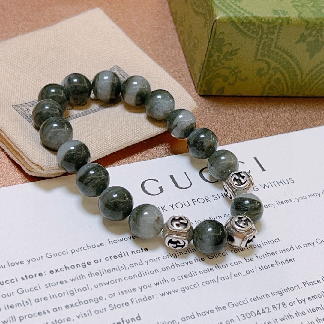 Gucci Ghost Stone Crystal Bracelet