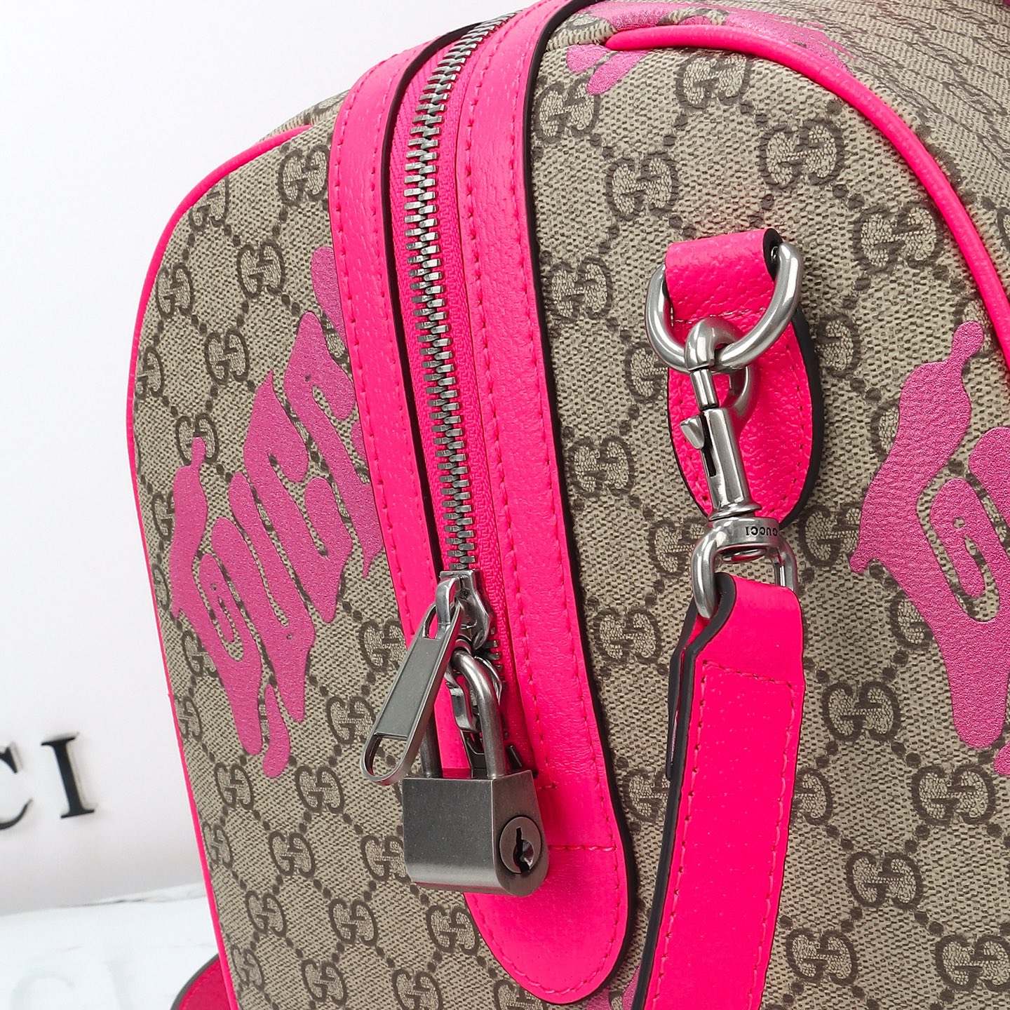 Gucci Medium duffle bag with print ‎834962 FAEQD 9763