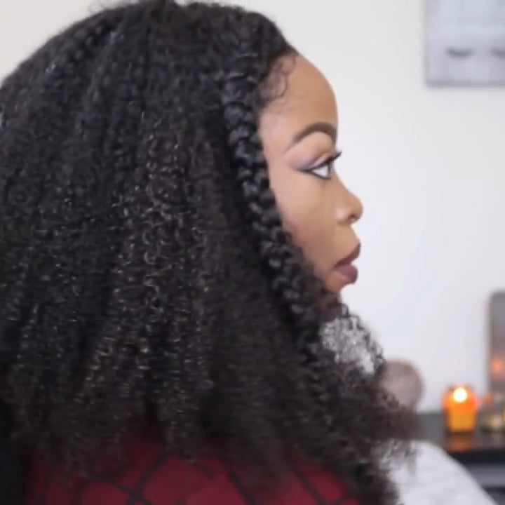 New Short Curly Lace Front Wig