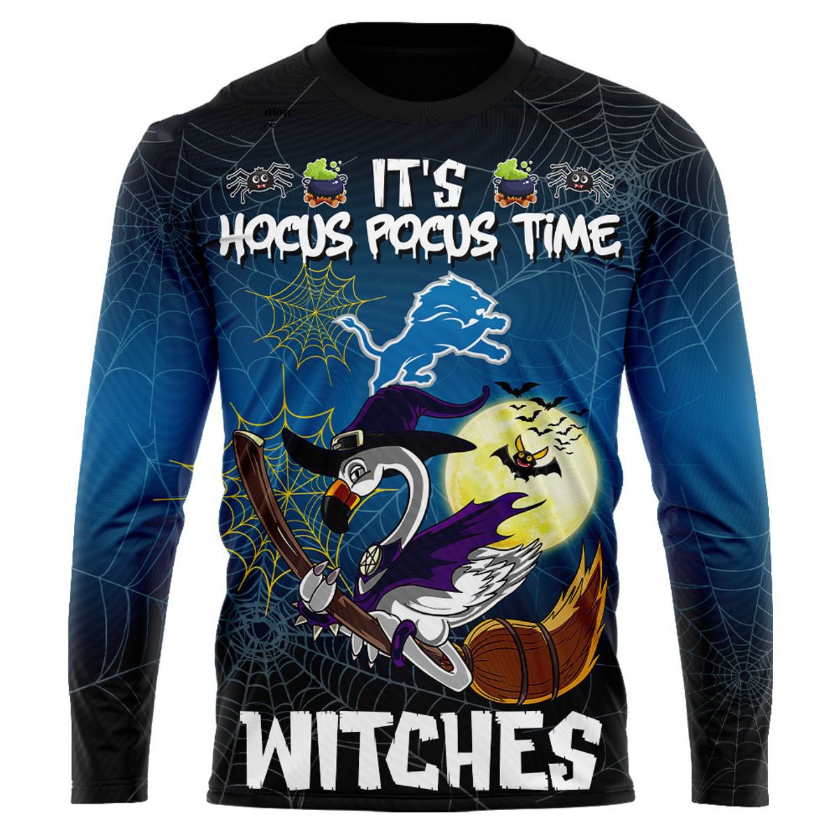 DETROIT LIONS 3D HOODIE HALLOWEEN002