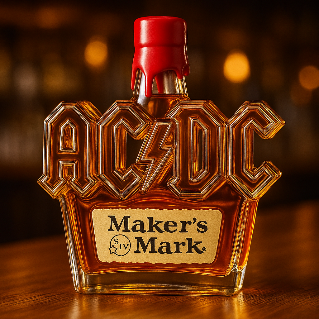𝗔𝗖⚡𝗗𝗖 Limited Whisky Bottle