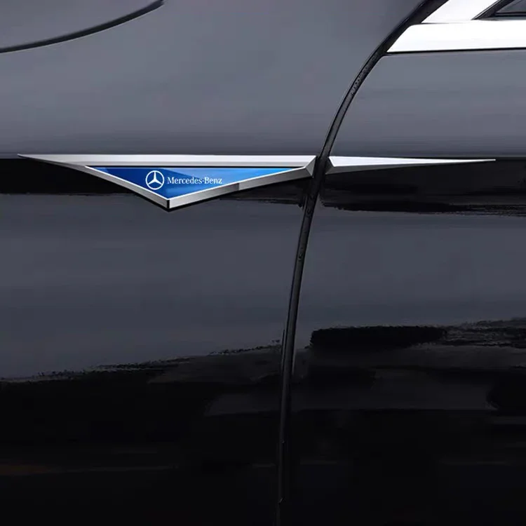 Universal 3D Blade Fender Side Marker Body Fender Decoration (2PCS)