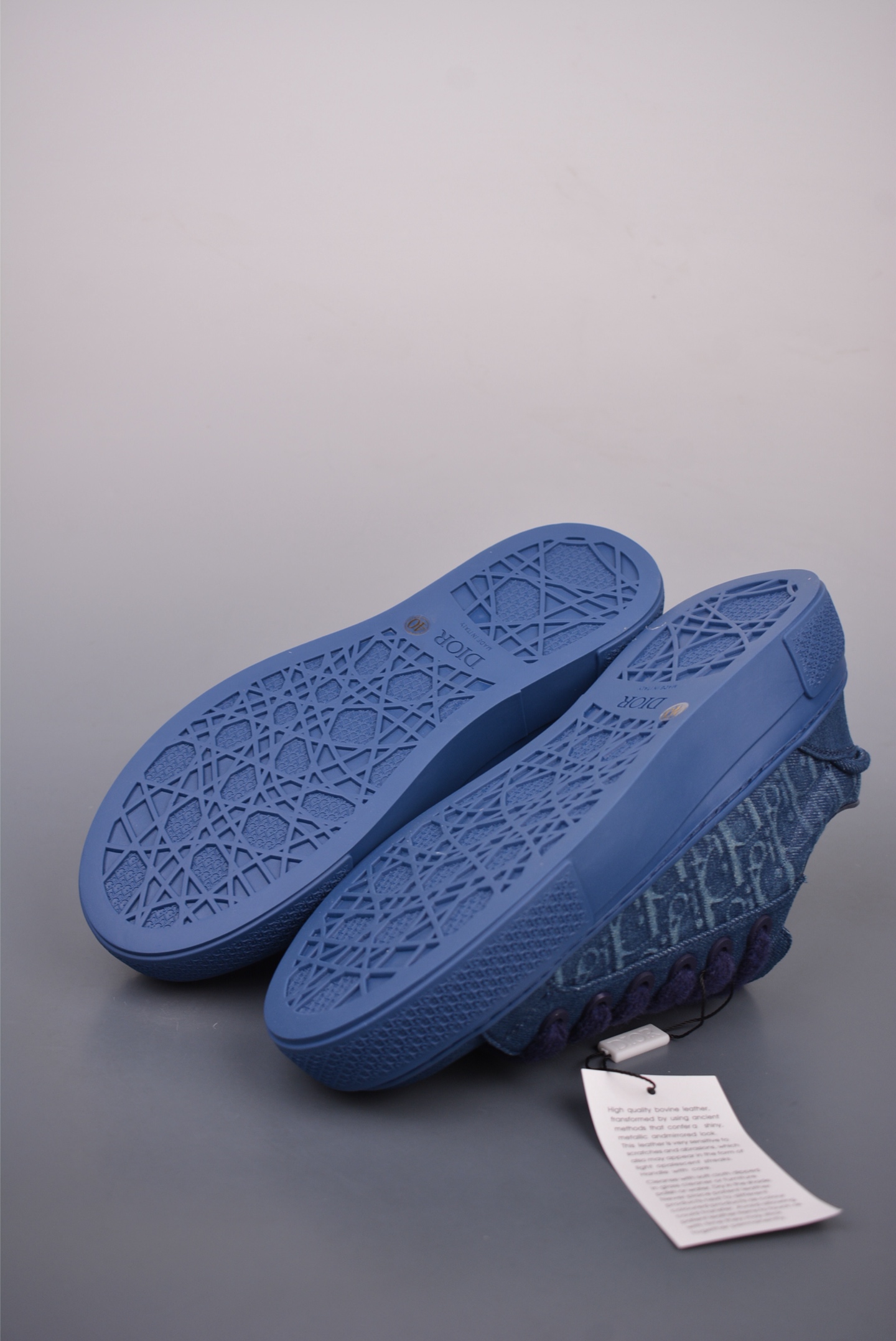 Dior B33 Low Top Sneakers Denim CD Re-Image 3SN303ZWL1111