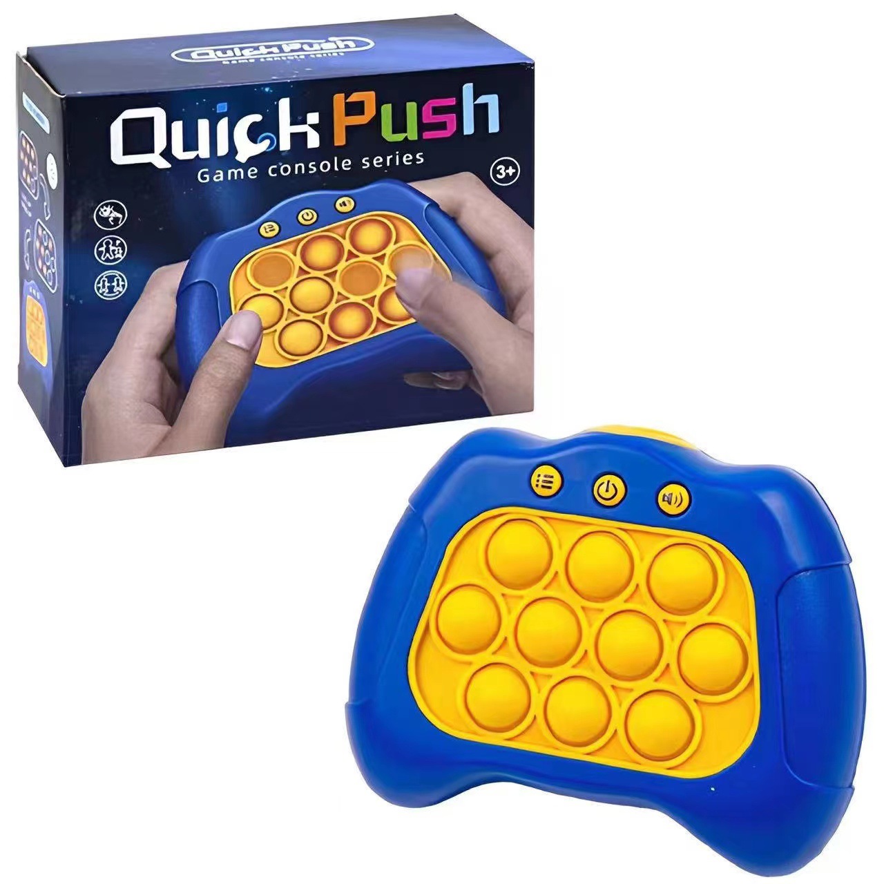(🔥Last Day Promotion-SAVE 50% OFF)🎮2023 New Upgrated Puzzle Pop-it Fidget Game-BUY 2 GET FREE SHIPPING