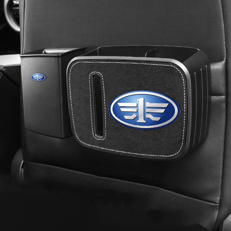 Car Multi-Compartment Garbage Storage Box