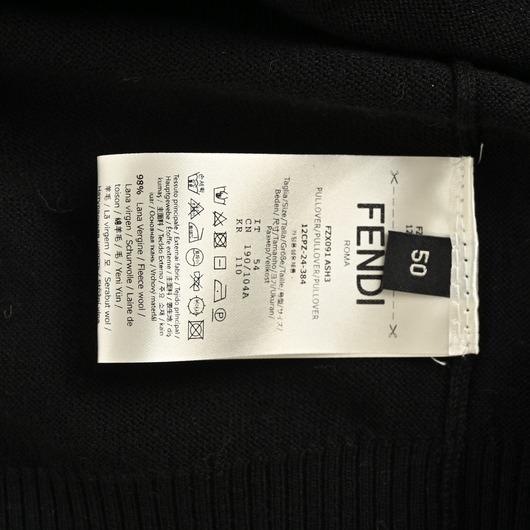 Fendi 24Fw FF embossed sweater