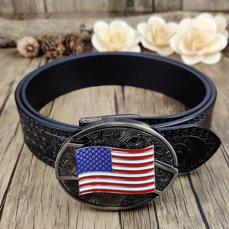 American Flag Belt With Knife (Free To Mix And Match)