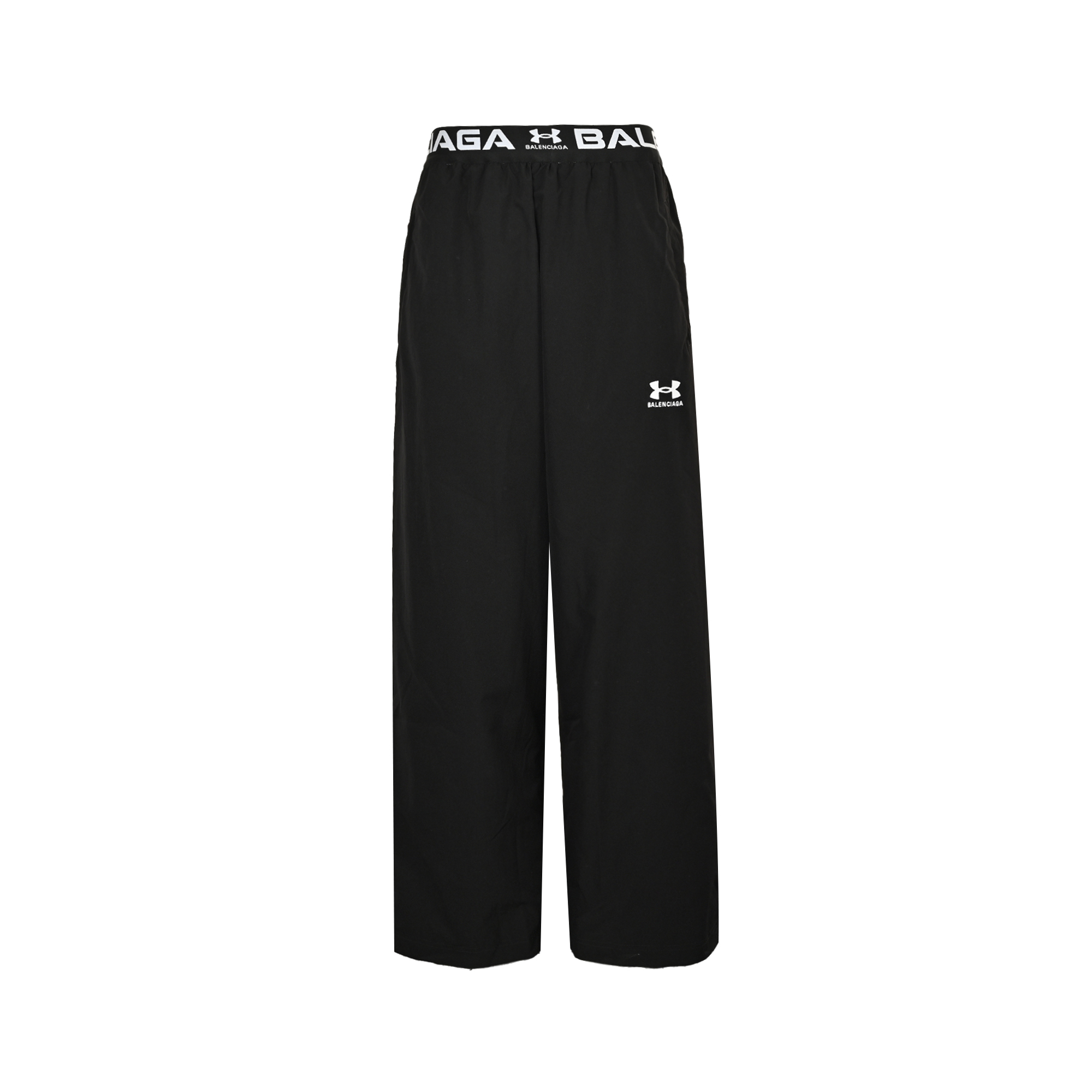 Balenciaga 25ss Under Armour co-branded letter belt reversible trousers