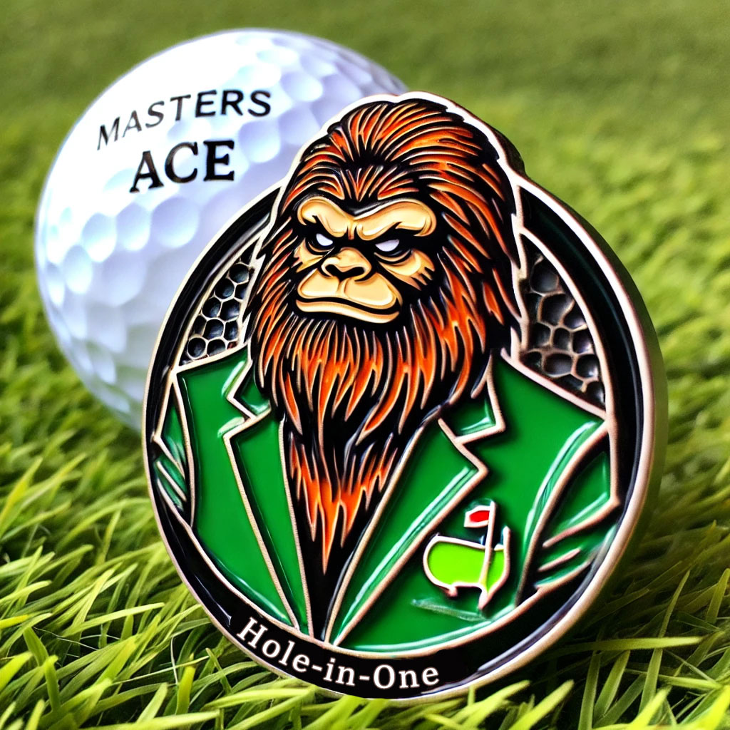 Bigfoot Golf Ball Markers