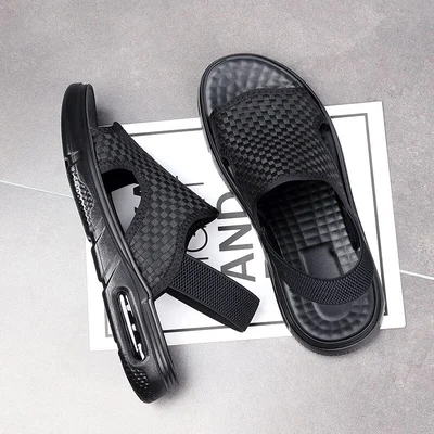 (🔥Father's Day Promotion 60% OFF)-Soft Sole Woven Summer Sandals